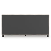 Zuraleus White King Upholstered Bed - PCB3381B13
