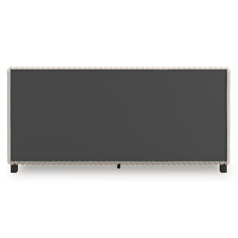 Zuraleus White King Upholstered Bed - PCB3381B13