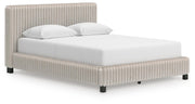 Zuraleus White Queen Upholstered Bed - PCB3381B11