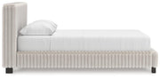 Zuraleus White Queen Upholstered Bed - PCB3381B11