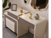 Zurich Bedroom (Queen Frame With Headboard & Dresser With Mirror & 2 Nightstand) - 120-ZUR-SET