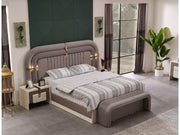 Zurich Bedroom (Queen Frame With Headboard & Dresser With Mirror & 2 Nightstand) - 120-ZUR-SET