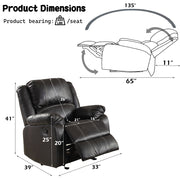 Zuriel Motion Rocker Recliner - LV52287
