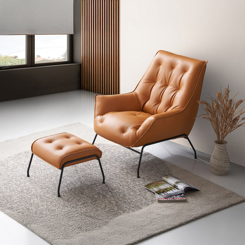 Zusa Accent Chair & Ottoman - AC02379