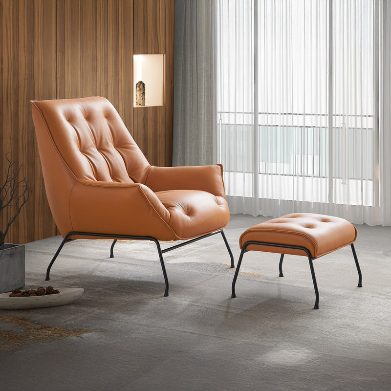 Zusa Accent Chair & Ottoman - AC02379