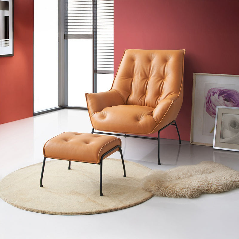 Zusa Accent Chair & Ottoman - AC02379
