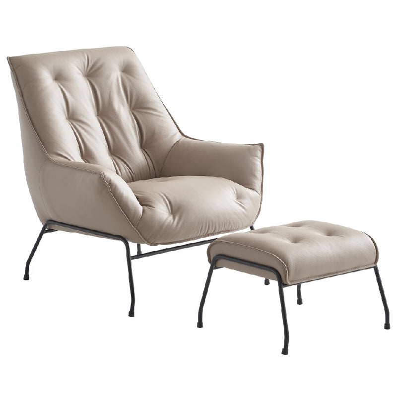 Zusa Accent Chair & Ottoman - AC02381