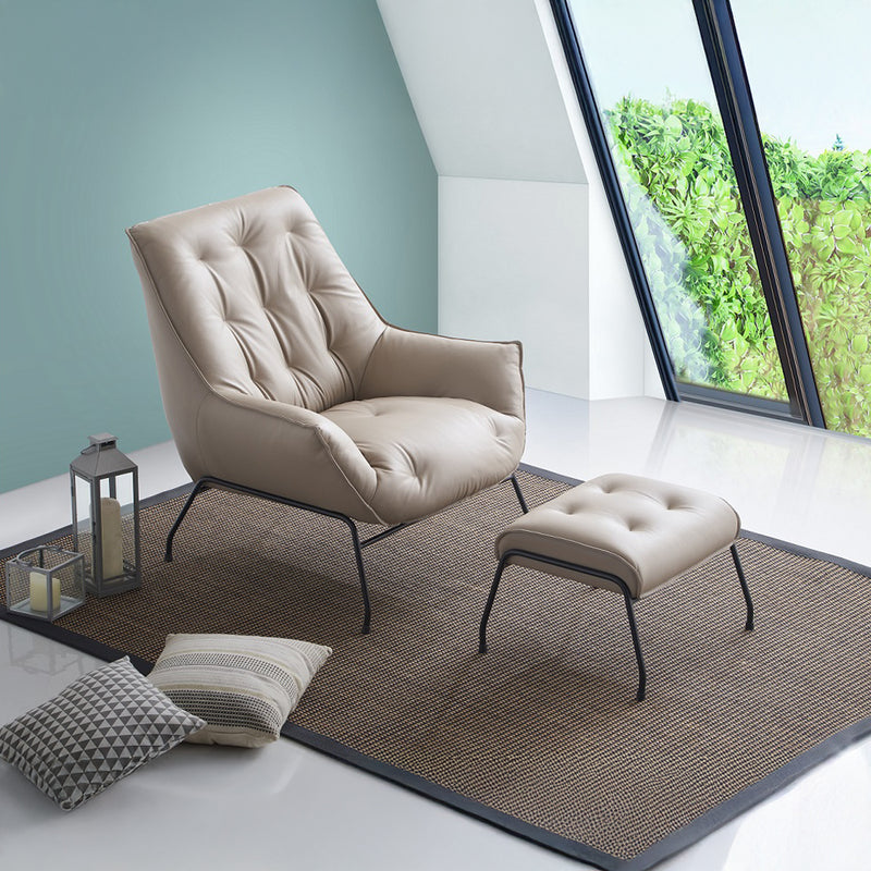 Zusa Accent Chair & Ottoman - AC02381
