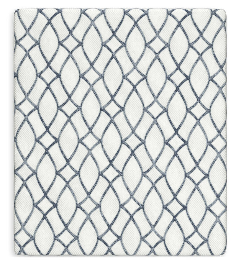 10 Inch Chime Elite 2.0 White/Blue California King Mattress - M42551