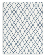 10 Inch Chime Elite 2.0 White/Blue Queen Mattress - M42531