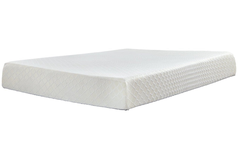 10 Inch Chime Memory Foam White Full Mattress in a Box - Gate FurnitureFull Mattress