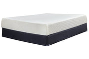 10 Inch Chime Memory Foam White Full Mattress in a Box - Gate FurnitureFull Mattress