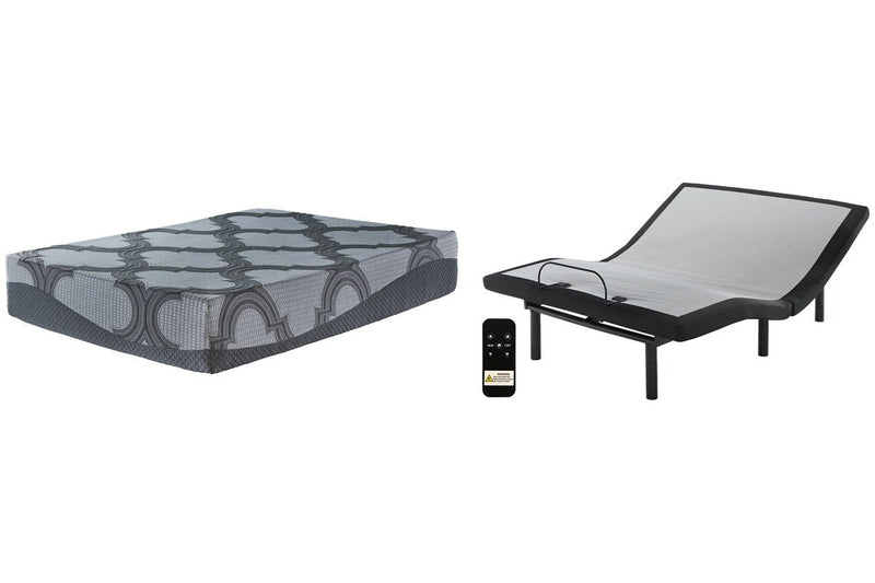 12 Inch Ashley Hybrid Gray King Mattress - Gate FurnitureKing Mattress