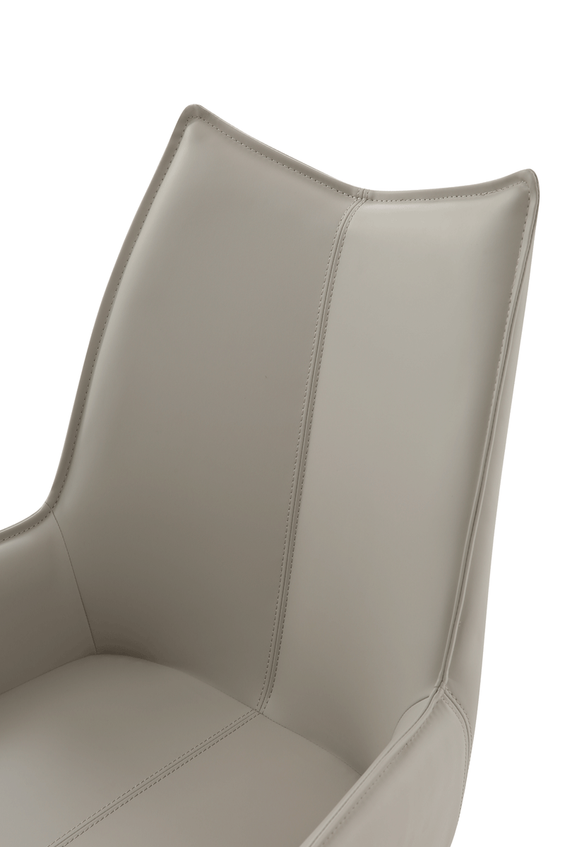1218 Swivel Dining Chair Grey Taupe - Gate FurnitureDining Chair