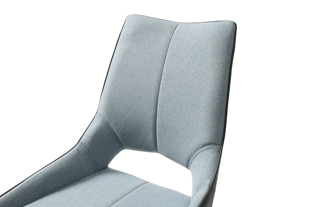 1239 Swivel Dining Chair Blue/Dark - i36552 - Gate Furniture