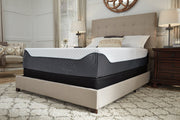 14 Inch Chime Elite White/Blue King Memory Foam Mattress in a Box - Gate FurnitureKing Mattress