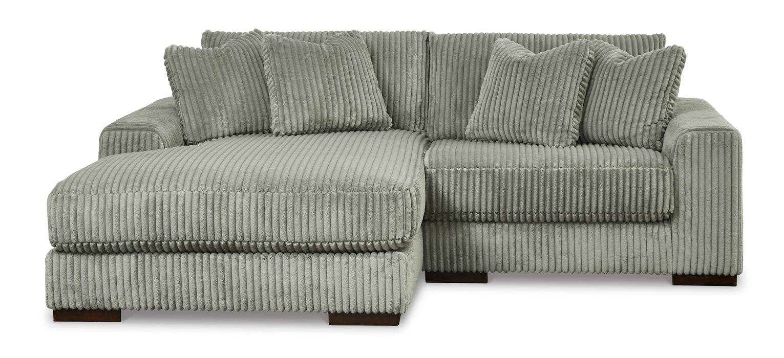 Lindyn fog 2 Piece Laf Sectional with Chaise