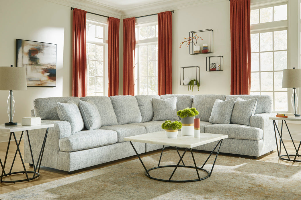 Playwrite Gray 4-Piece Sectional