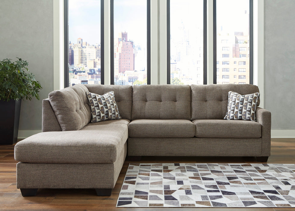 Mahoney Chocolate LAF Sectional