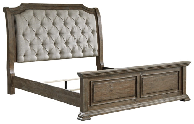 Wyndahl King Upholstered Panel Bed