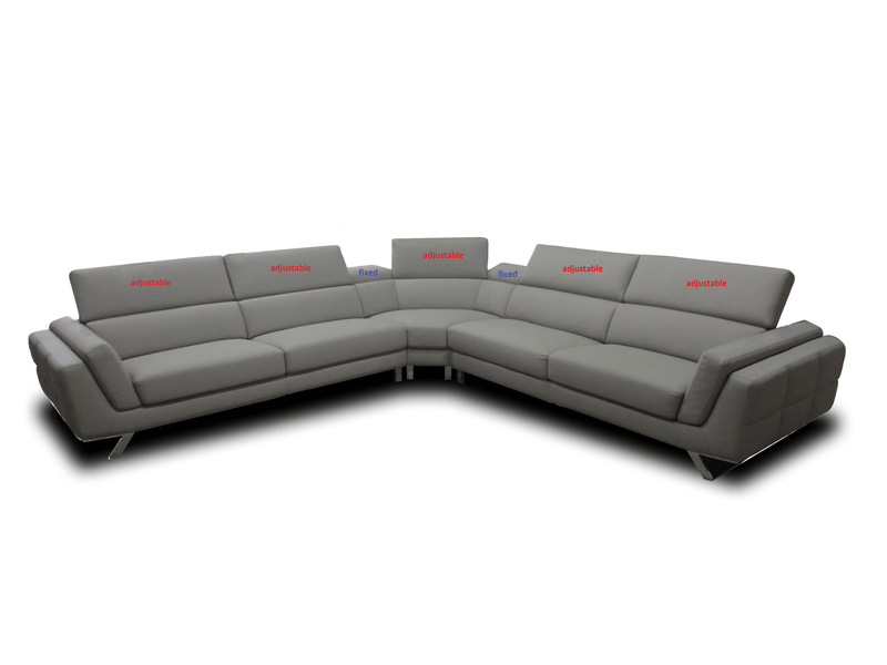 582 Sectional Left - Gate FurnitureSectional