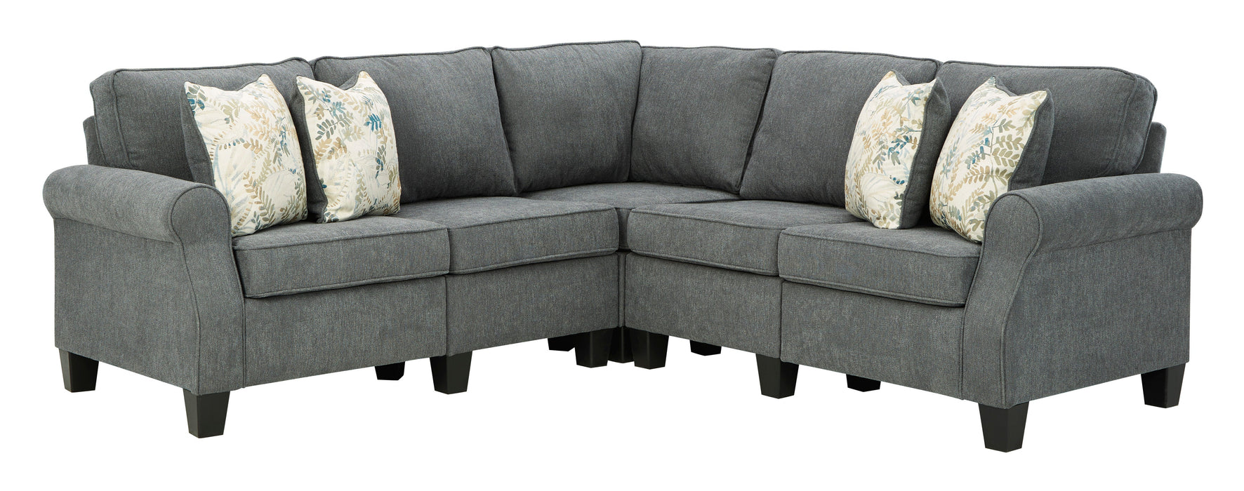 Alessio Charcoal Sectional