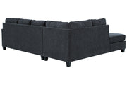 Abinger Smoke LAF Sleeper Sectional -  - Luna Furniture