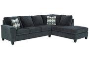Abinger Smoke RAF Sleeper Sectional -  - Luna Furniture
