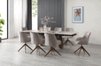 9086 Table With 1327 Swivel Chairs Set - Gate Furniture
