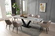 9189 Table With 1117 Chairs Set - Gate Furniture