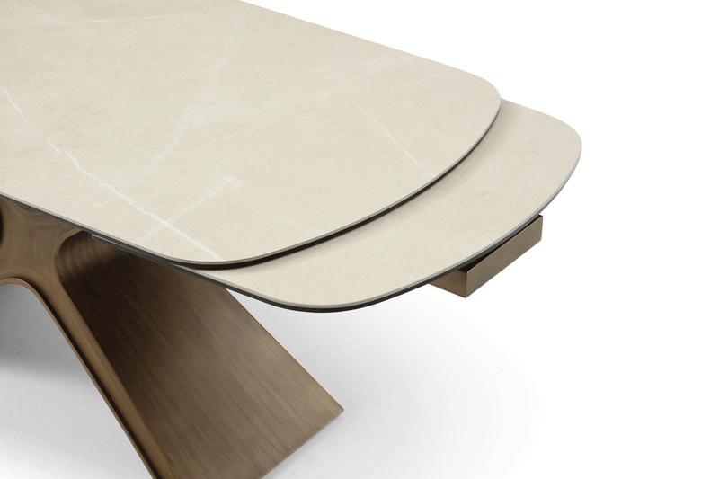 9368 Table Taupe - i37530 - Gate Furniture