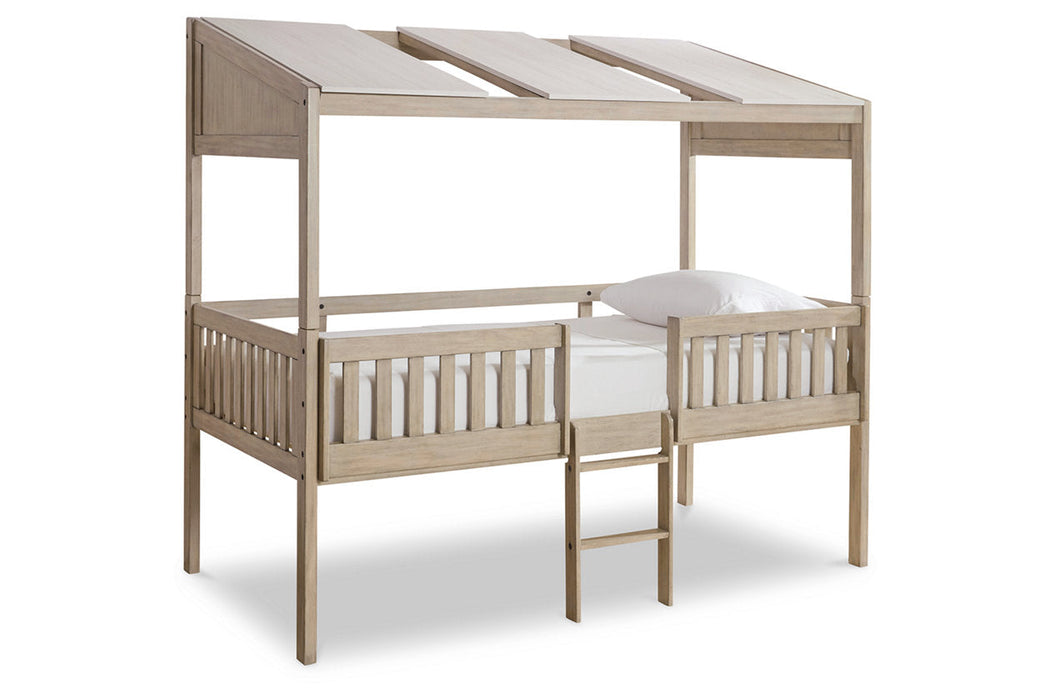 Wrenalyn Two-tone Twin Loft Bed