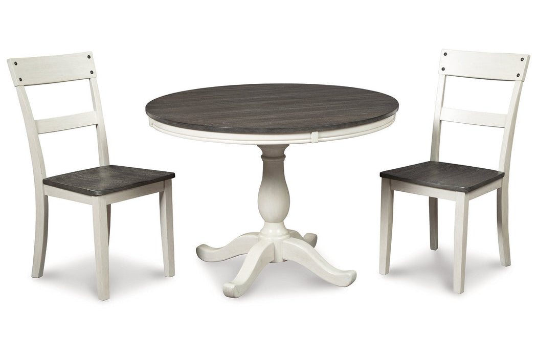 Nelling Two-tone Dining Table -  - Luna Furniture