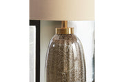 Aaronby Taupe Table Lamp (Set of 2) - Gate FurnitureTable Lamp