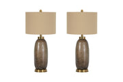 Aaronby Taupe Table Lamp (Set of 2) - Gate FurnitureTable Lamp