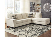 Abinger Natural 2 - Piece RAF Chaise Sleeper Sectional - Gate FurnitureSleeper Sectional