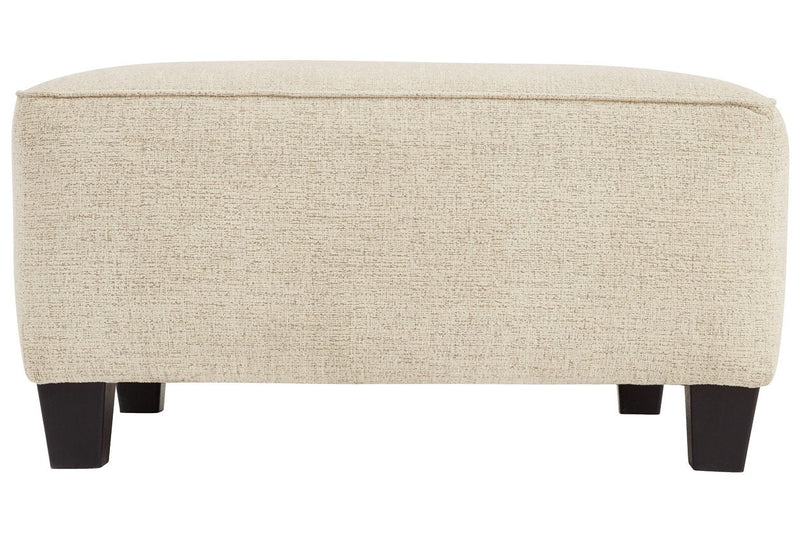 Abinger Natural Oversized Accent Ottoman - Gate FurnitureOttoman