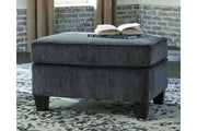 Abinger Smoke Ottoman - Gate FurnitureOttoman