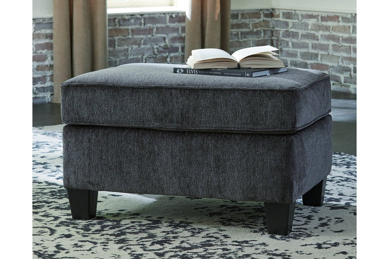 Abinger Smoke Ottoman - Gate FurnitureOttoman