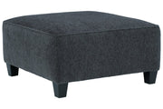 Abinger Smoke Oversized Accent Ottoman - Gate FurnitureOttoman