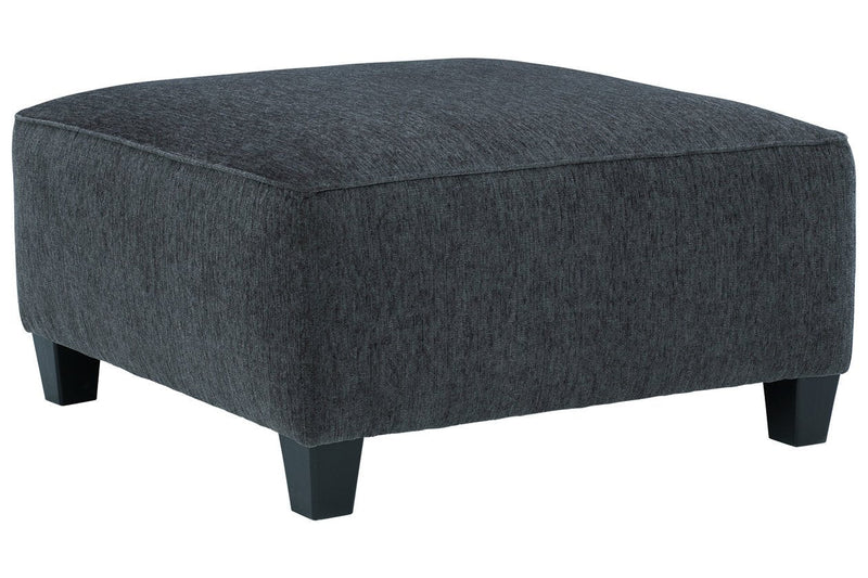 Abinger Smoke Oversized Accent Ottoman - Gate FurnitureOttoman