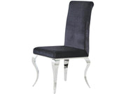 Ada Black Glass Dining Set - Gate FurnitureDining Room Set