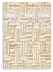 Adanmund Beige/Caramel 5' x 7' Rug - R406412