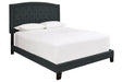 Adelloni Charcoal King Upholstered Bed - B080-882 - Gate Furniture
