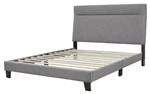 Adelloni Gray King Upholstered Bed - B080-382 - Gate Furniture