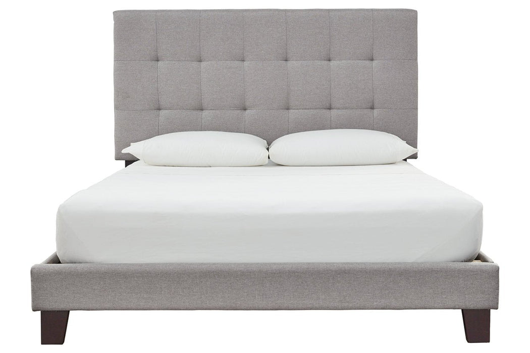 Adelloni Gray King Upholstered Bed - B080-582 - Gate Furniture