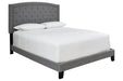 Adelloni Gray King Upholstered Bed - B080-782 - Gate Furniture