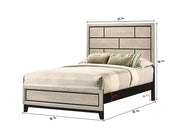 Akerson Chalk Full Panel Bed - Gate FurnitureFull Bed