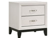 Akerson Chalk White Nightstand - B4610-2 - Gate Furniture