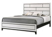 Akerson Chalk White Queen Panel Bed - Gate Furniture